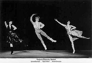 Das Tatjana Gsovsky Ballett: Liena Gsovsky, Egon Wüst, Anna Korsowa.