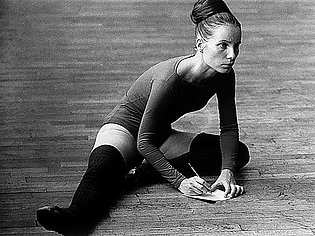 Annelise Löffler: Eine Schülerin der Internationalen Sommerakademie des Tanzes, Köln 1967
