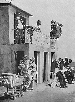 ‚Parade‘ (Eric Satie), Landestheater Darmstadt 1929