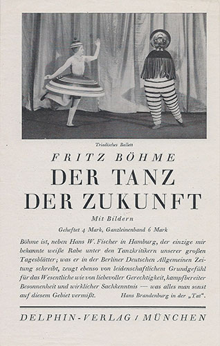 Fritz „Böhme ist, neben Hans W. Fischer in Hamburg, der einzige mir bekannte weiße Rabe unter den Tanzkritikern unserer großen Tagesblätter“. Hans Brandenburg