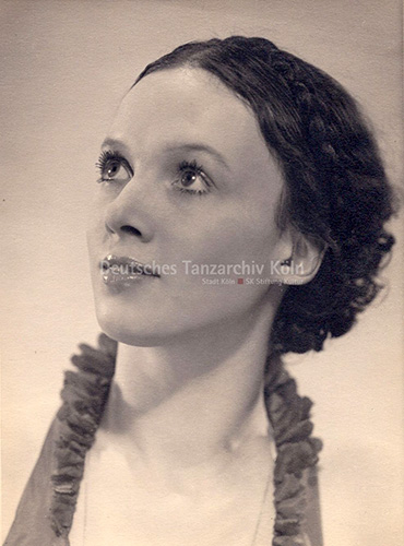 Ursula Deinert, Porträtfoto, ca. 1936.