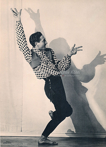 Wilmo Kamrath tanzt ‚Südliche Rhythmen‘ aus der Tanzsuite ‚Launen‘, ca. 1933