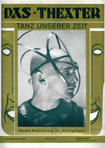 Harald Kreutzberg im ‚Königstanz‘ auf dem Titel der Zeitschrift ‚Das Theater‘ 1935.