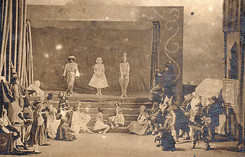 ‚Petruschka‘ von Strawinsky in der Schweizer Erstaufführung, Stadttheater Bern, Februar 1926 